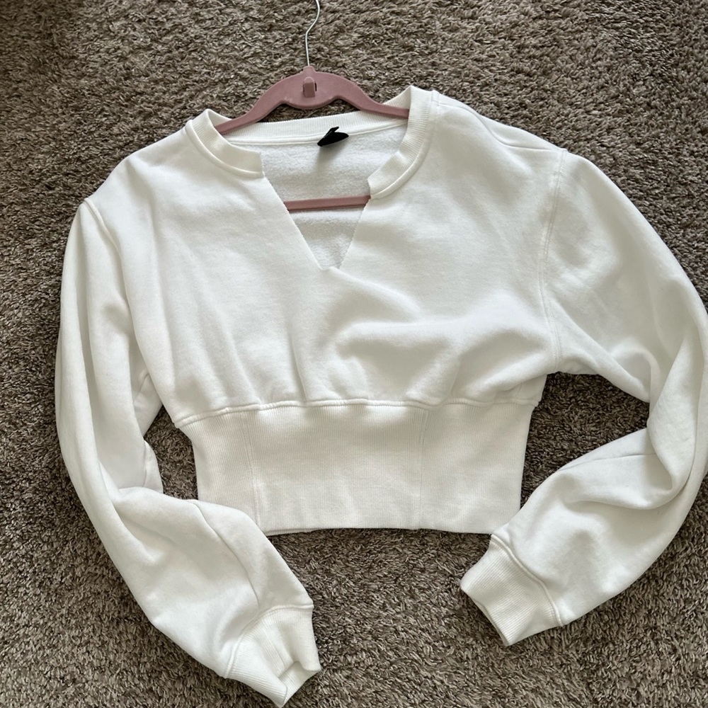 Pac Sun Tapered V Neck Sweatshirt